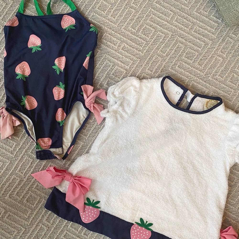 TBBC 4T swimsuit & coverup